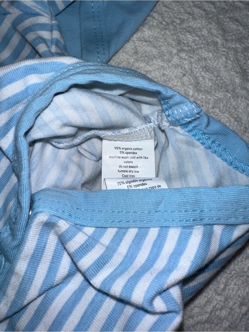 Monica + Andy Organic Cotton 9-12 months onesies - Picture 4 of 5